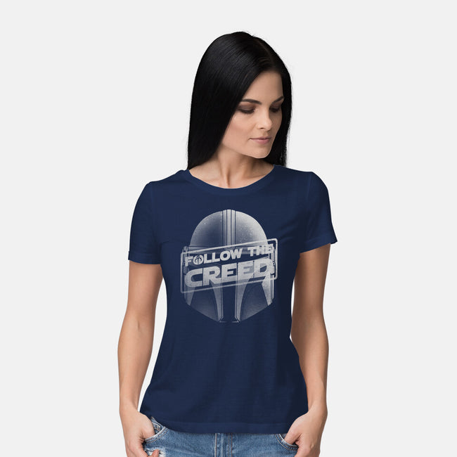 Follow The Creed-Womens-Basic-Tee-rmatix
