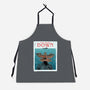 Up Side Jaws-Unisex-Kitchen-Apron-sebasebi