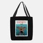 Up Side Jaws-None-Basic Tote-Bag-sebasebi