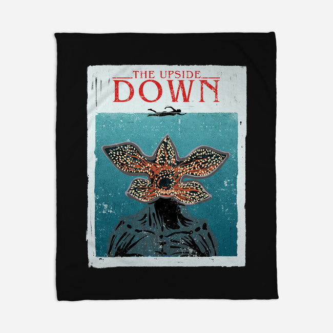 Up Side Jaws-None-Fleece-Blanket-sebasebi