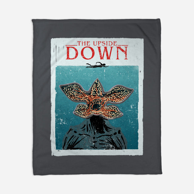 Up Side Jaws-None-Fleece-Blanket-sebasebi