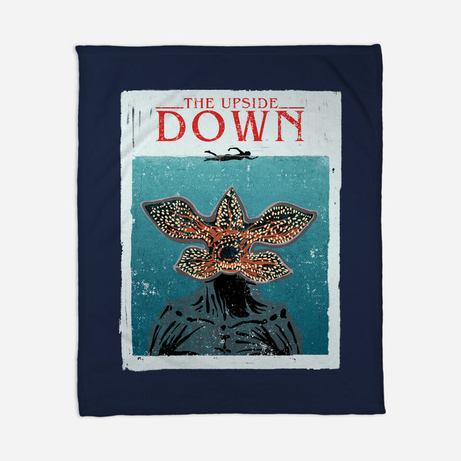 Up Side Jaws-None-Fleece-Blanket-sebasebi
