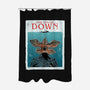 Up Side Jaws-None-Polyester-Shower Curtain-sebasebi