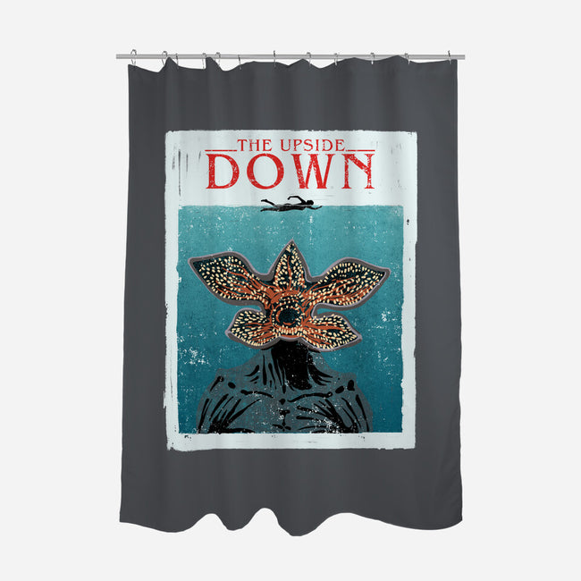 Up Side Jaws-None-Polyester-Shower Curtain-sebasebi