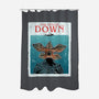 Up Side Jaws-None-Polyester-Shower Curtain-sebasebi