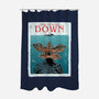 Up Side Jaws-None-Polyester-Shower Curtain-sebasebi