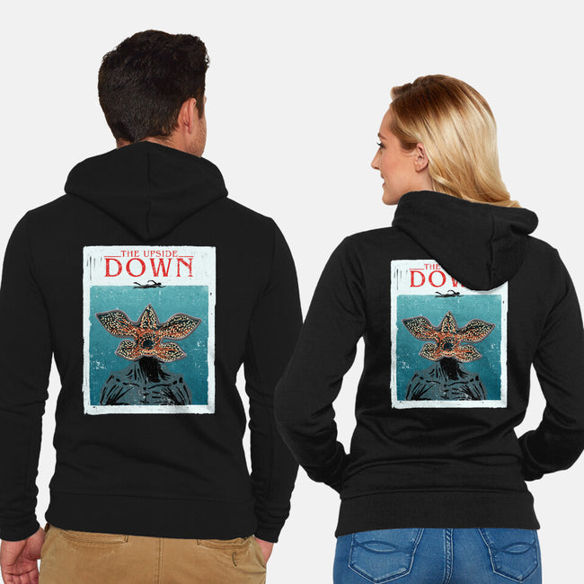 Up Side Jaws-Unisex-Zip-Up-Sweatshirt-sebasebi