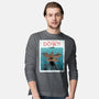 Up Side Jaws-Mens-Long Sleeved-Tee-sebasebi