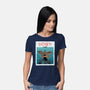 Up Side Jaws-Womens-Basic-Tee-sebasebi
