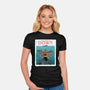 Up Side Jaws-Womens-Fitted-Tee-sebasebi