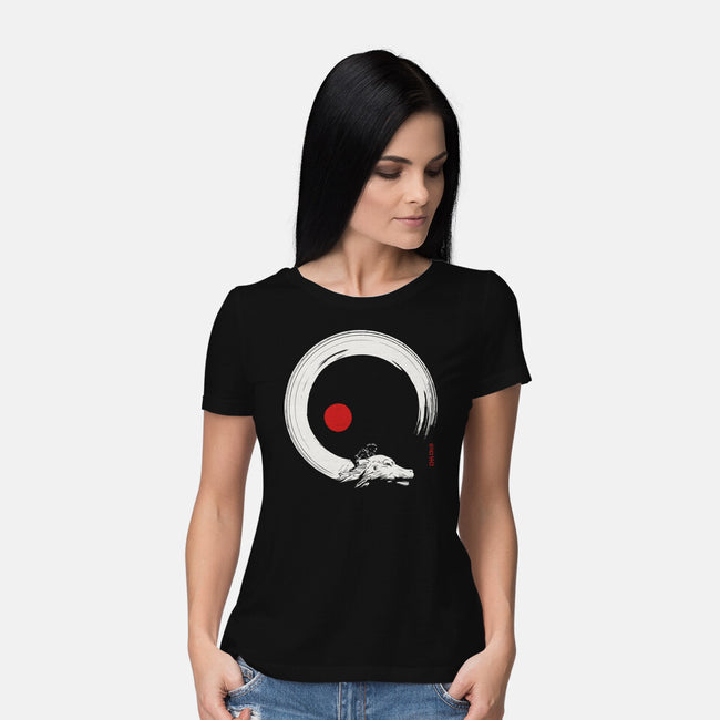 Never Ending Inks-Womens-Basic-Tee-sebasebi