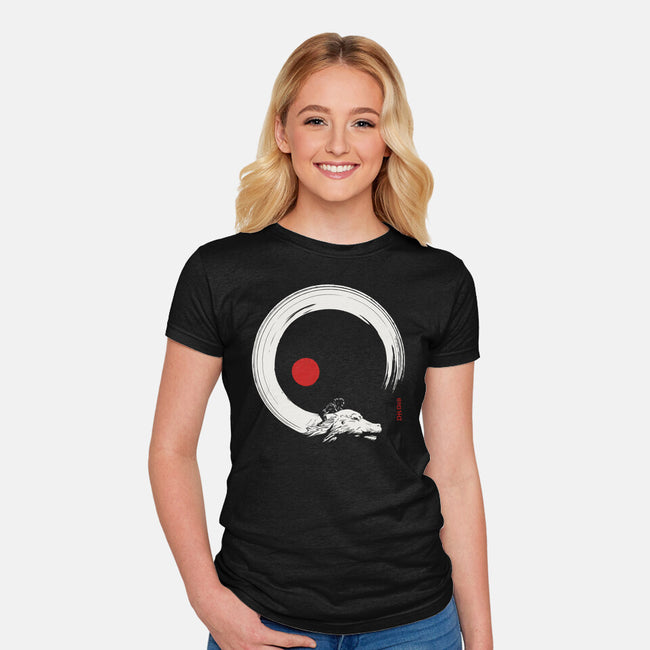 Never Ending Inks-Womens-Fitted-Tee-sebasebi