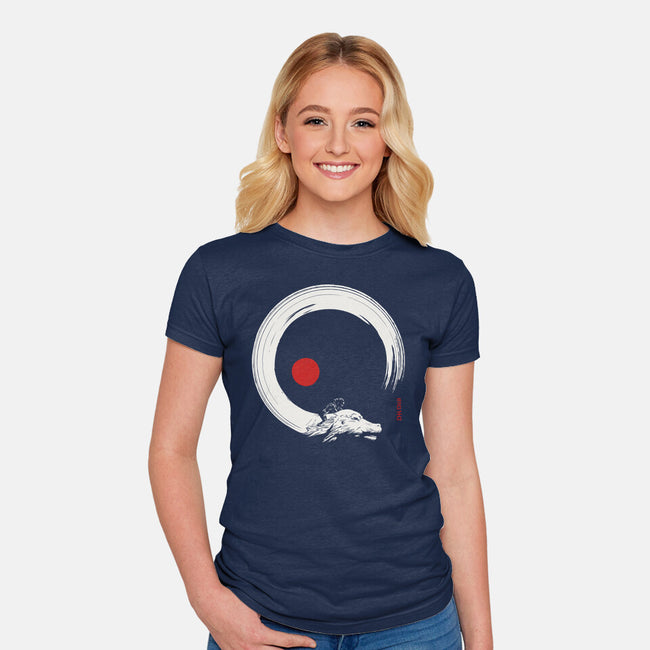 Never Ending Inks-Womens-Fitted-Tee-sebasebi