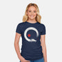 Never Ending Inks-Womens-Fitted-Tee-sebasebi