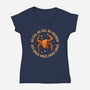 Just Amaze-Womens-V-Neck-Tee-erion_designs