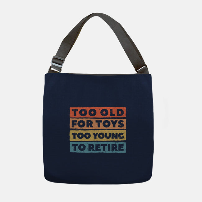 Stuck In The Middle-None-Adjustable Tote-Bag-NMdesign