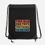 Stuck In The Middle-None-Drawstring-Bag-NMdesign