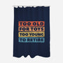 Stuck In The Middle-None-Polyester-Shower Curtain-NMdesign