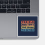Stuck In The Middle-None-Glossy-Sticker-NMdesign