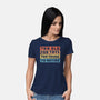 Stuck In The Middle-Womens-Basic-Tee-NMdesign