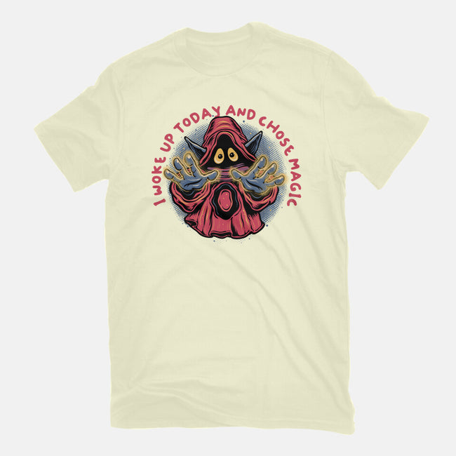 I Woke Up Today And Chose Magic-Mens-Basic-Tee-glitchygorilla