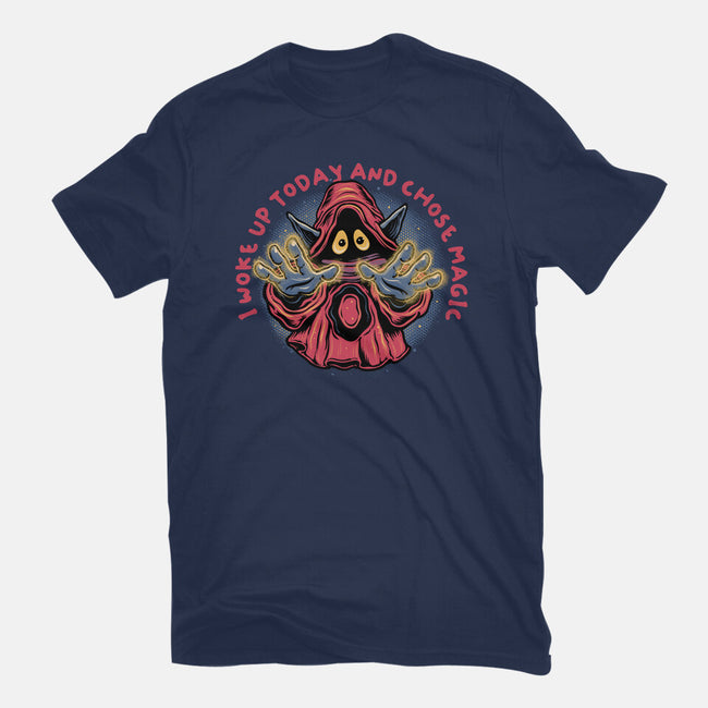 I Woke Up Today And Chose Magic-Mens-Basic-Tee-glitchygorilla