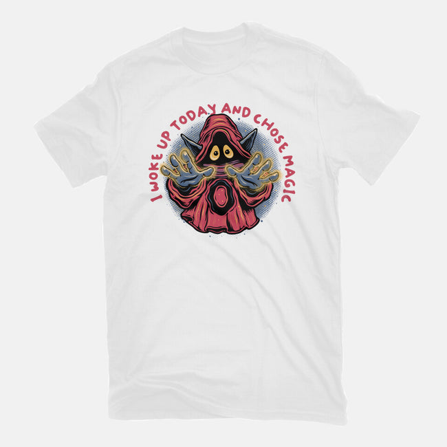 I Woke Up Today And Chose Magic-Mens-Basic-Tee-glitchygorilla