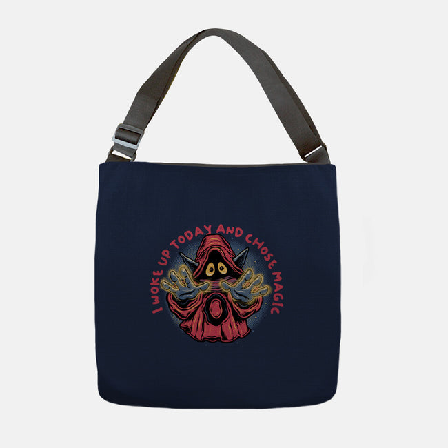 I Woke Up Today And Chose Magic-None-Adjustable Tote-Bag-glitchygorilla