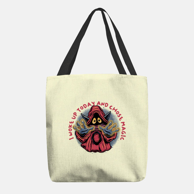 I Woke Up Today And Chose Magic-None-Basic Tote-Bag-glitchygorilla