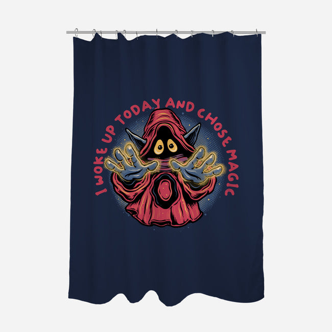 I Woke Up Today And Chose Magic-None-Polyester-Shower Curtain-glitchygorilla