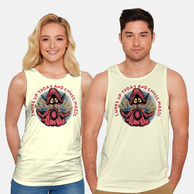 I Woke Up Today And Chose Magic-Unisex-Basic-Tank-glitchygorilla