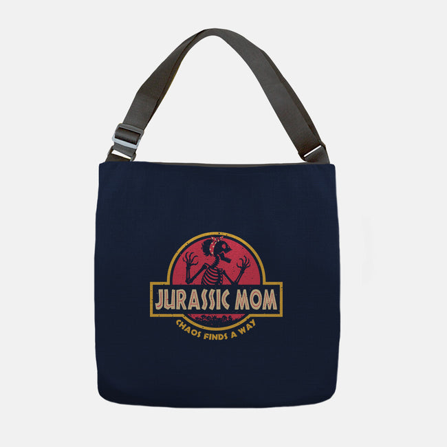 Jurassic Mom-None-Adjustable Tote-Bag-retrodivision