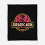 Jurassic Mom-None-Fleece-Blanket-retrodivision