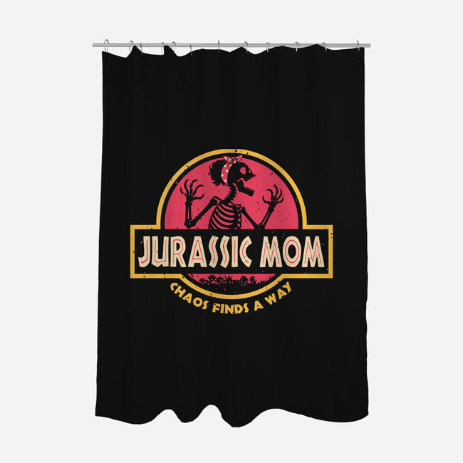 Jurassic Mom-None-Polyester-Shower Curtain-retrodivision