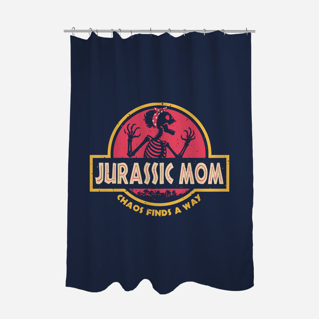 Jurassic Mom-None-Polyester-Shower Curtain-retrodivision