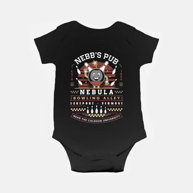 Nebb Bowling Mascot Emblem-Baby-Basic-Onesie-LAGELANTEE