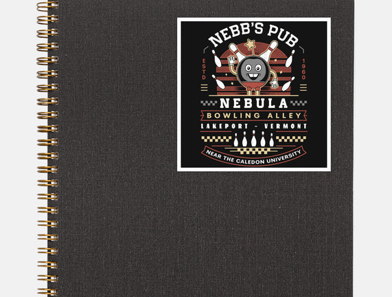 Nebb Bowling Mascot Emblem
