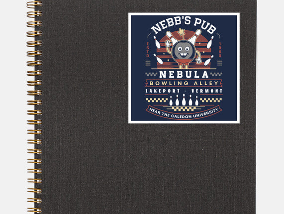 Nebb Bowling Mascot Emblem