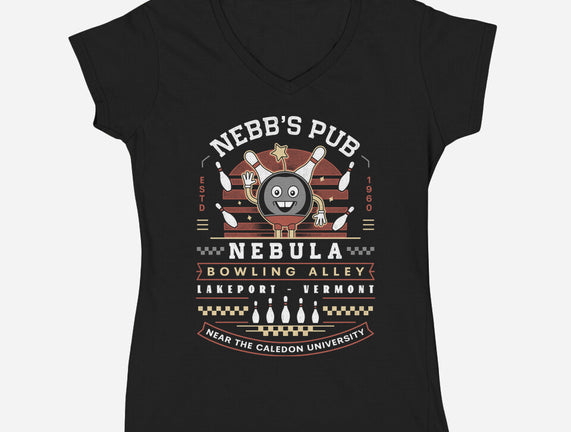 Nebb Bowling Mascot Emblem