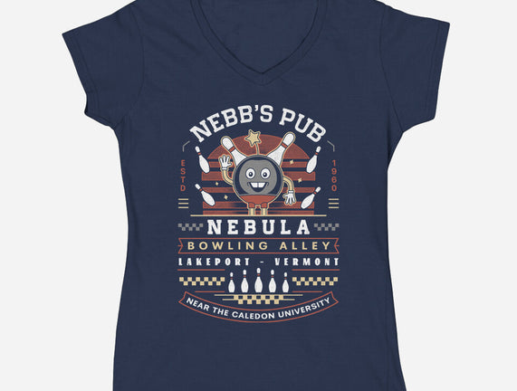 Nebb Bowling Mascot Emblem