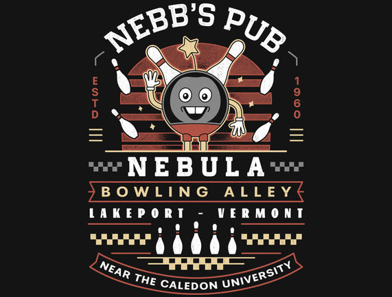 Nebb Bowling Mascot Emblem