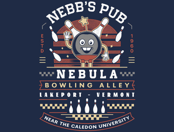 Nebb Bowling Mascot Emblem