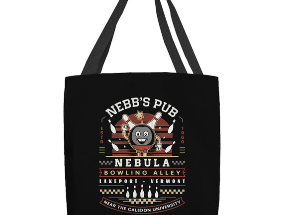 Nebb Bowling Mascot Emblem
