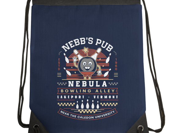 Nebb Bowling Mascot Emblem