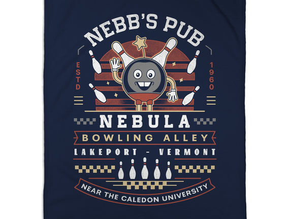 Nebb Bowling Mascot Emblem