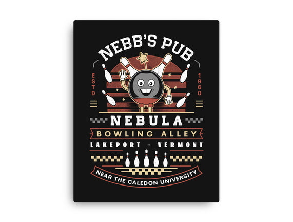 Nebb Bowling Mascot Emblem