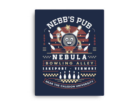Nebb Bowling Mascot Emblem