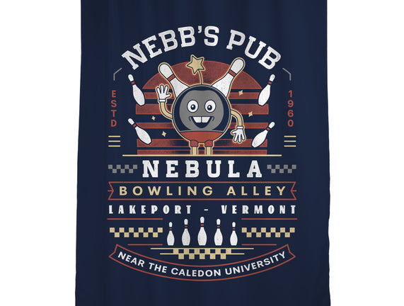 Nebb Bowling Mascot Emblem