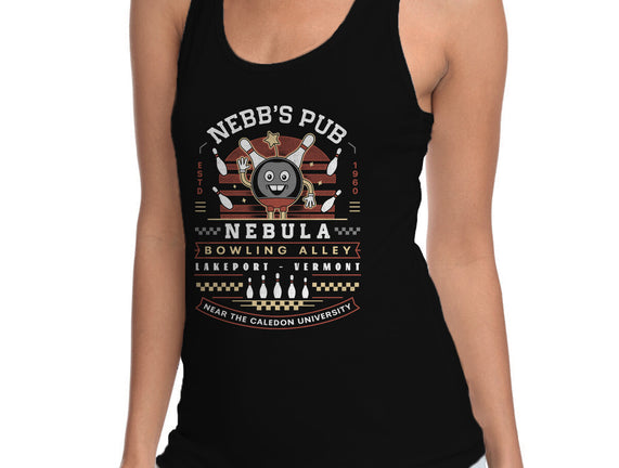 Nebb Bowling Mascot Emblem