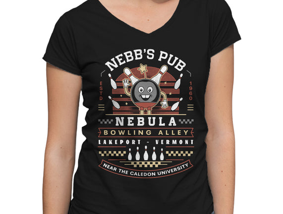 Nebb Bowling Mascot Emblem